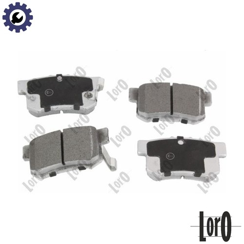 Brake pad set - set, disc