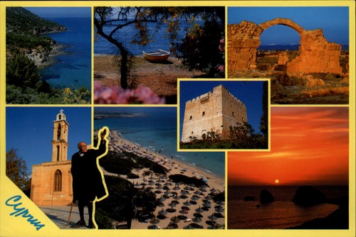 Cyprus island scenes - cyprus, vintage