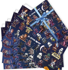6 Sheets Starwars Wrapping