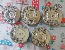 GPO Telephone  Dials                            type 21 with chrome face