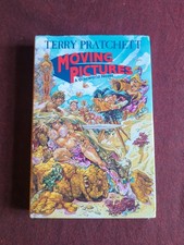 Terry Pratchett Moving Pictures Hardback First Edition Great Condition!