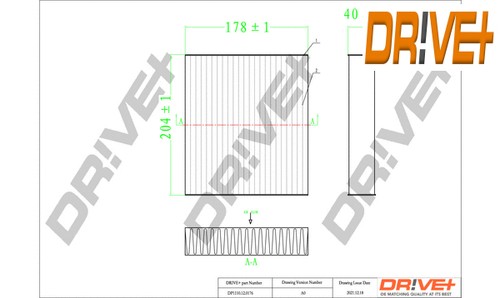 Filter interior air - filter,