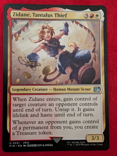 Zidane tantalus theif - tantalus, u