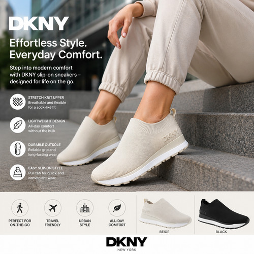 Dkny trainers womens black - womens, or