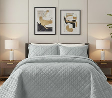 Quilted Patchwork Bedspread