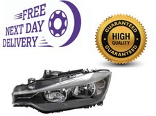 Fit BMW 3 Series 2012-2015 Front Headlight Headlamp Halogen Passenger Left