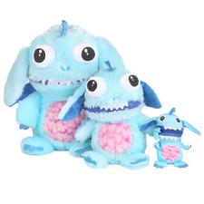 WORRY YUMMY MONSTER KIDS BLUE