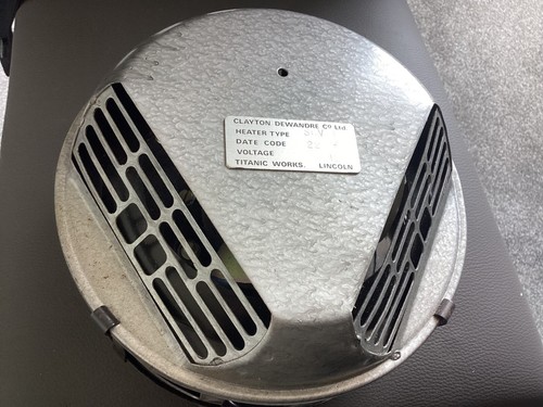 Clayton dewandre heater fan - clayton,