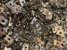 U Nut  Speed Fasteners Screw Size  8 10 12 Spire Nut Clip Auto Captive Clips