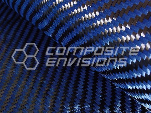 Carbon fiber blue - carbon, fiber/blue