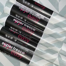 5 x Rolls Graham & Brown White Mint Green Teal Chevron Textured Wallpaper