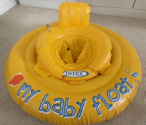 Intex inflatable yellow baby