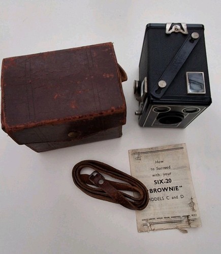 Vintage kodak six brownie - vintage, d