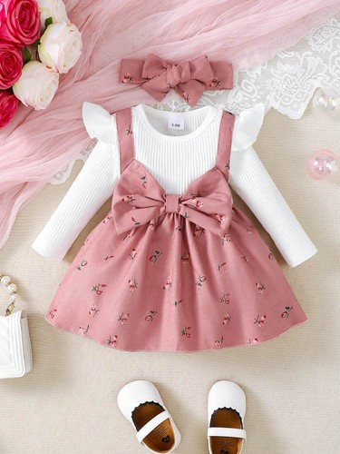 Baby girl dress - dress, floral