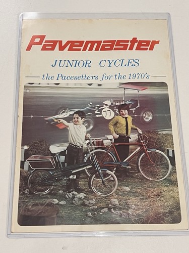 Pavemaster junior cycles 1970s - pavemaster,