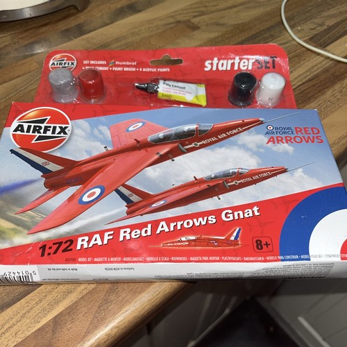 Airfix raf red arrows plane - airfix,