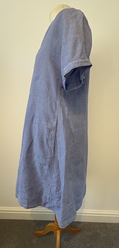 Oska linen line short - oska, a-line