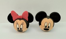Set of 2 Mickey & Minnie Face