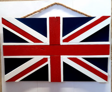Wooden Union Jack Flag