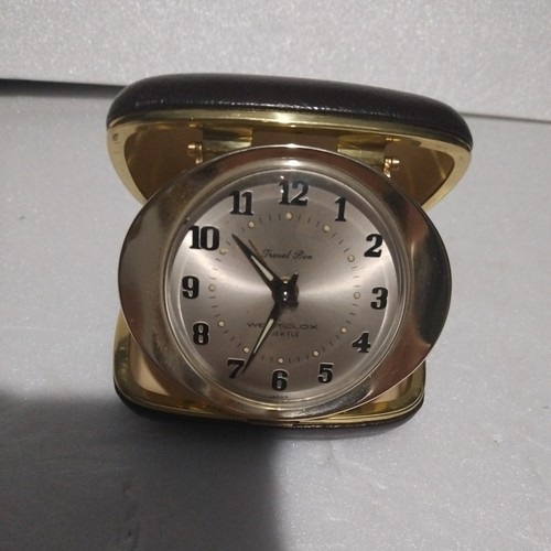 Vintage westclox travel - vintage,