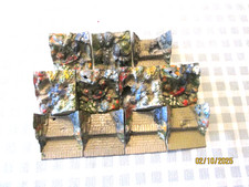 11 x BRITAINS LEAD FLORAL GARDEN SERIES - ROCKERY -SPARES/RESTORATION-UNBOXED