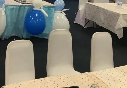 Chair cover white - chair, colour