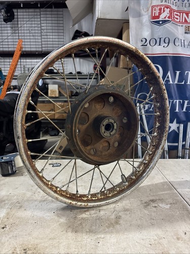 Bsa 441 a65 front - a65, wheel