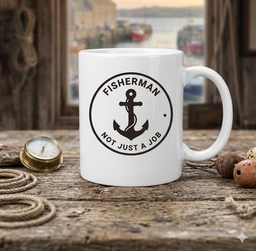 Fisherman not just job vinyl - job,