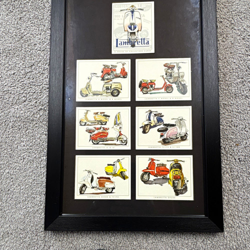 Lambretta framed scooter - lambretta,