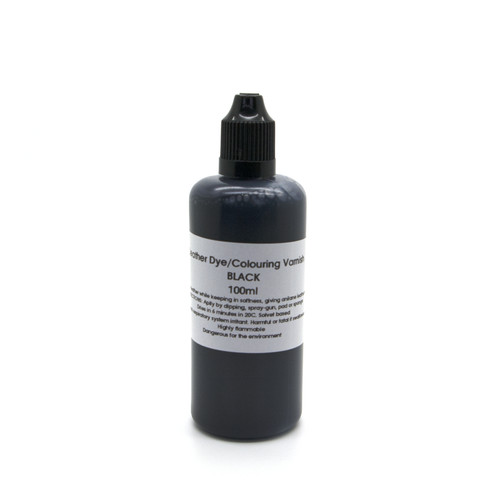 Black leather dye for - leather,