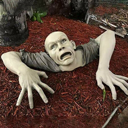 Halloween crawling zombie - crawling,
