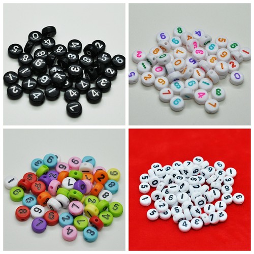 100 7mm black multicolor - black,