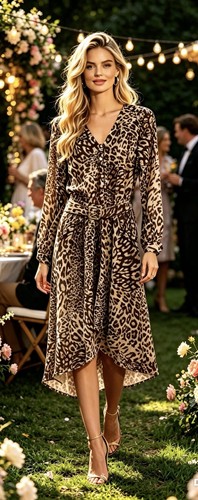 Lipsy leopard print midi dress - lipsy,