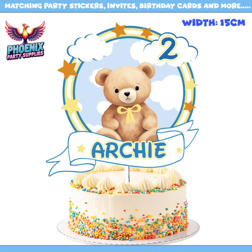Personalised teddy bear - teddy,