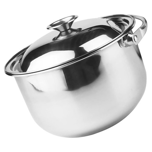 Stainless steel soup pot - stainless,