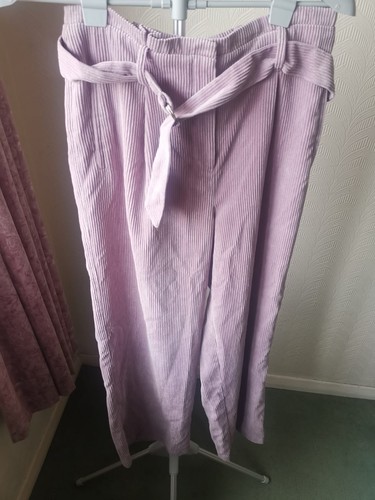 Pink trousers with - with, size
