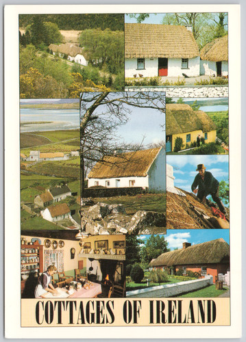 Cottages ireland vintage - cottages,