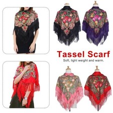 Russian style pashmina - style, floural