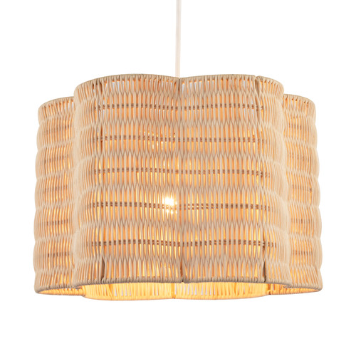 Classic scallop edged natural - edged,