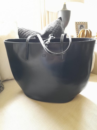 Anya hindmarch black - hindmarch, leather