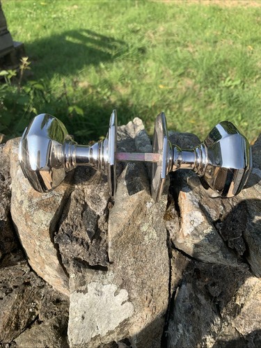 Door knob set octagonal - knob,