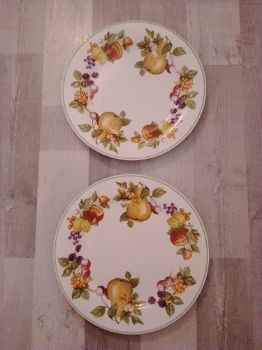 Two royal norfolk - norfolk, plates