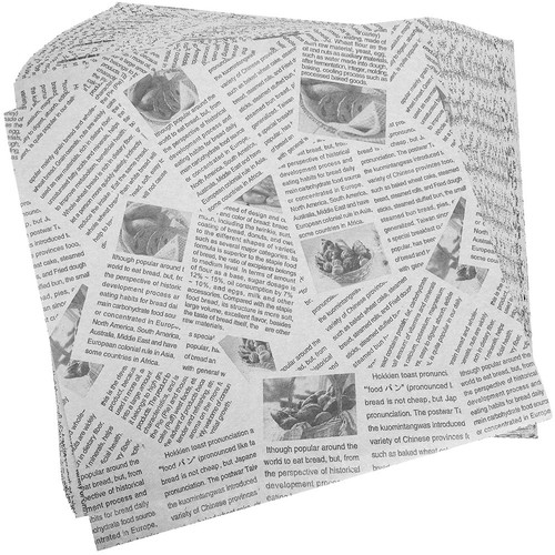 100pcs paper newsprint - 100pcs, wax