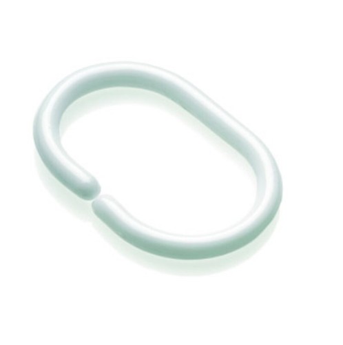 Croydex white plastic shower - white,