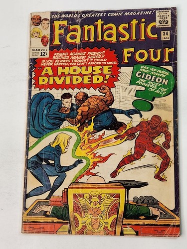 Fantastic four lee kirby - four, 34