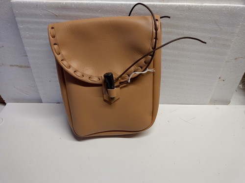 Leather bag pouch reenactment - leather,