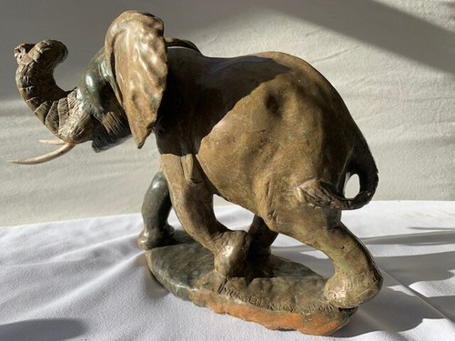 Verdite carved african - verdite,