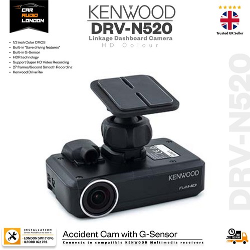 Kenwood drv n520 dash - kenwood, cam