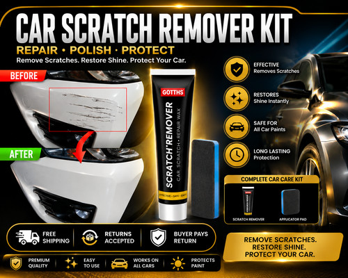 Car scratch remover kit - scratch,