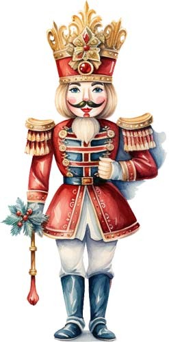 Watercolour christmas - watercolour,